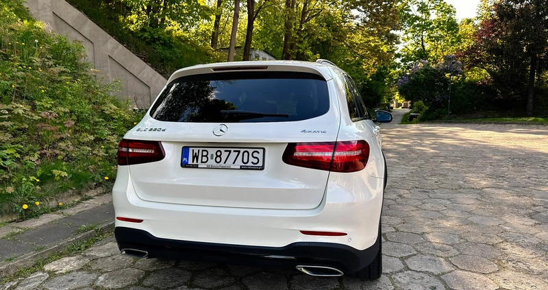 Mercedes-Benz GLC cena 160000 przebieg: 123500, rok produkcji 2018 z Warszawa małe 154